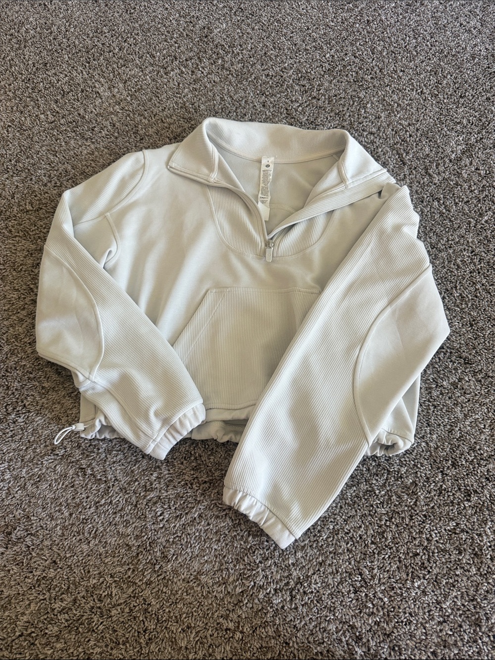 Lululemon Cropped Half-Zip Pullover